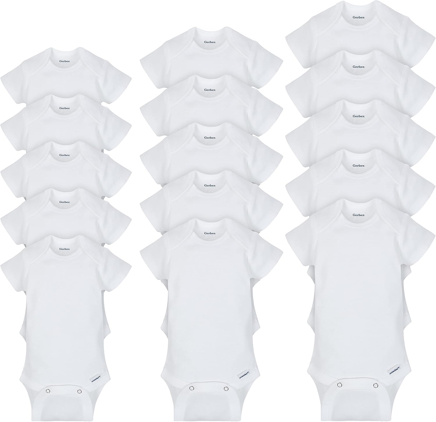 Read more about the article Gerber Baby-Girls 15 Piece Onesies Bodysuit Multi Size Pack