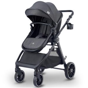 Read more about the article Baby Stroller 2 in 1 Newborn Convertible Stroller Bassinet for Infant New Born Pushchair 0-36 Month