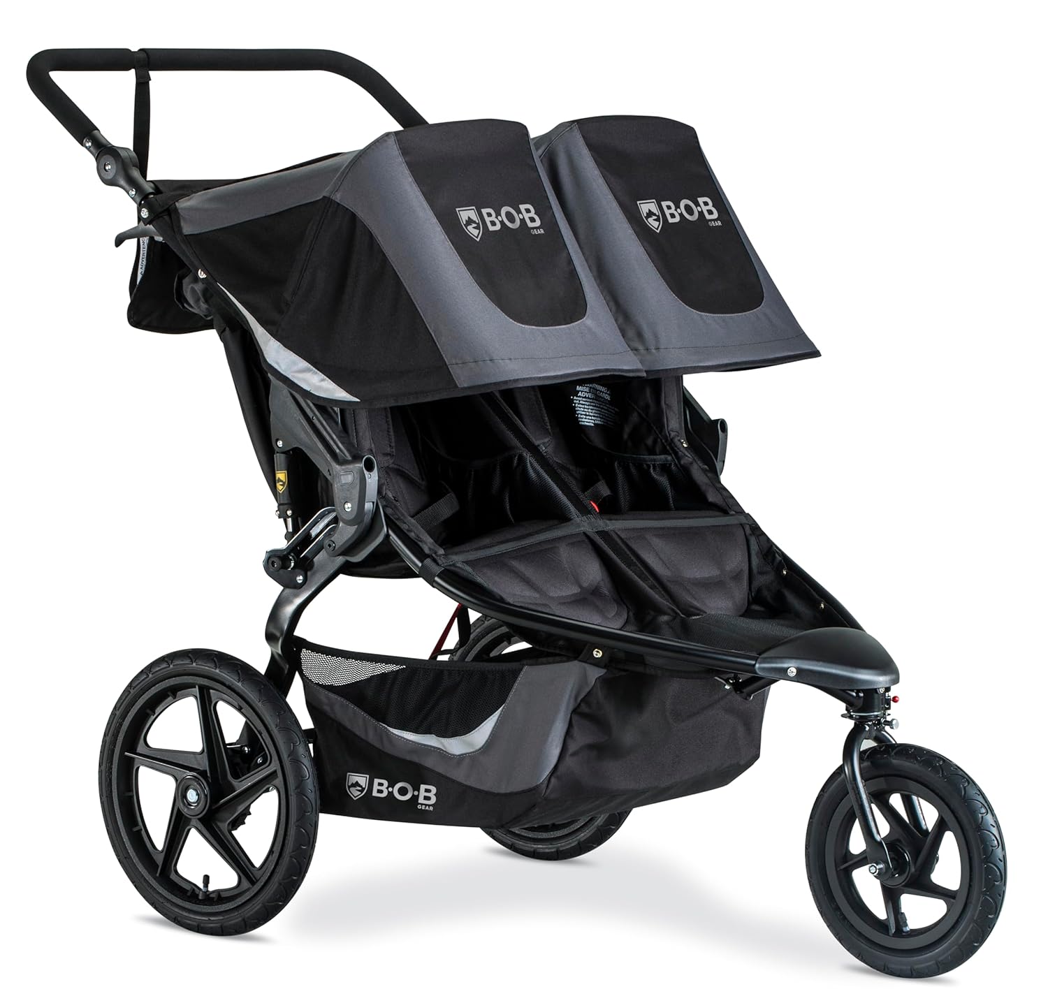 Read more about the article BOB Gear Revolution Flex 3.0 Duallie Double Jogging Stroller, Graphite Black