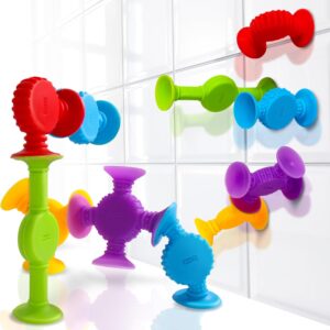 Read more about the article BUNMO Suction Bath Toys – Connect, Build, Create – No Mold Bath Toy – Hours of Fun & Creativity – Fine Motor Skills – Stimulating & Addictive Sensory Suction Toy – No Hole Bath Toy – Textured 10 Pack