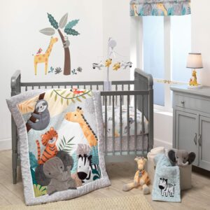 Read more about the article Bedtime Originals Mighty Jungle 3Piece Crib Bedding Set, Multicolor (283003V)