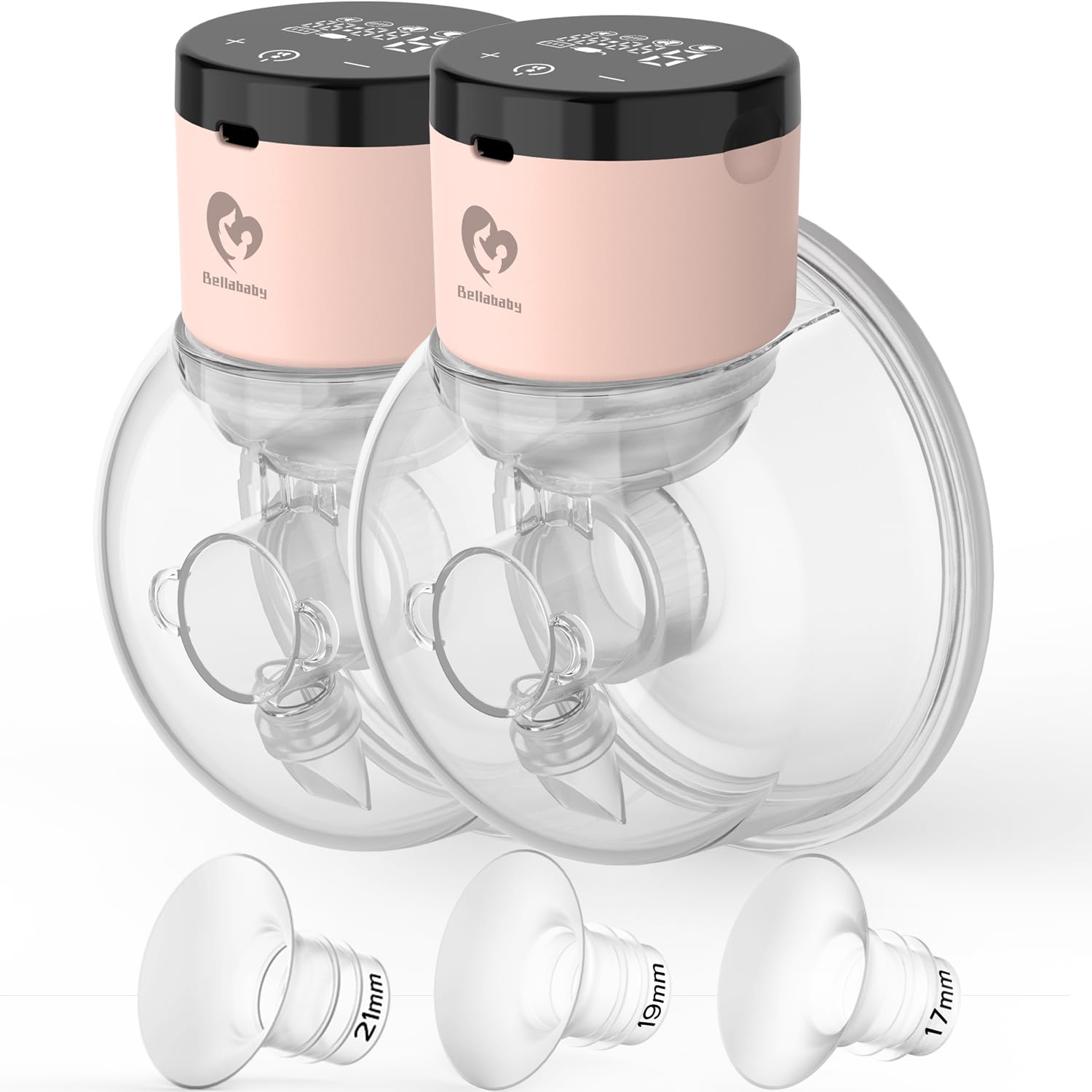 Read more about the article Bellababy Wearable Breast Pumps Hands Free,Low Noise and Pain Free,Touch Screen,4 Modes 9 Levels of Suction,Fewer Parts to Clean.(Pink Dual 24mm Flanges, 21/19/17mm Inserts)