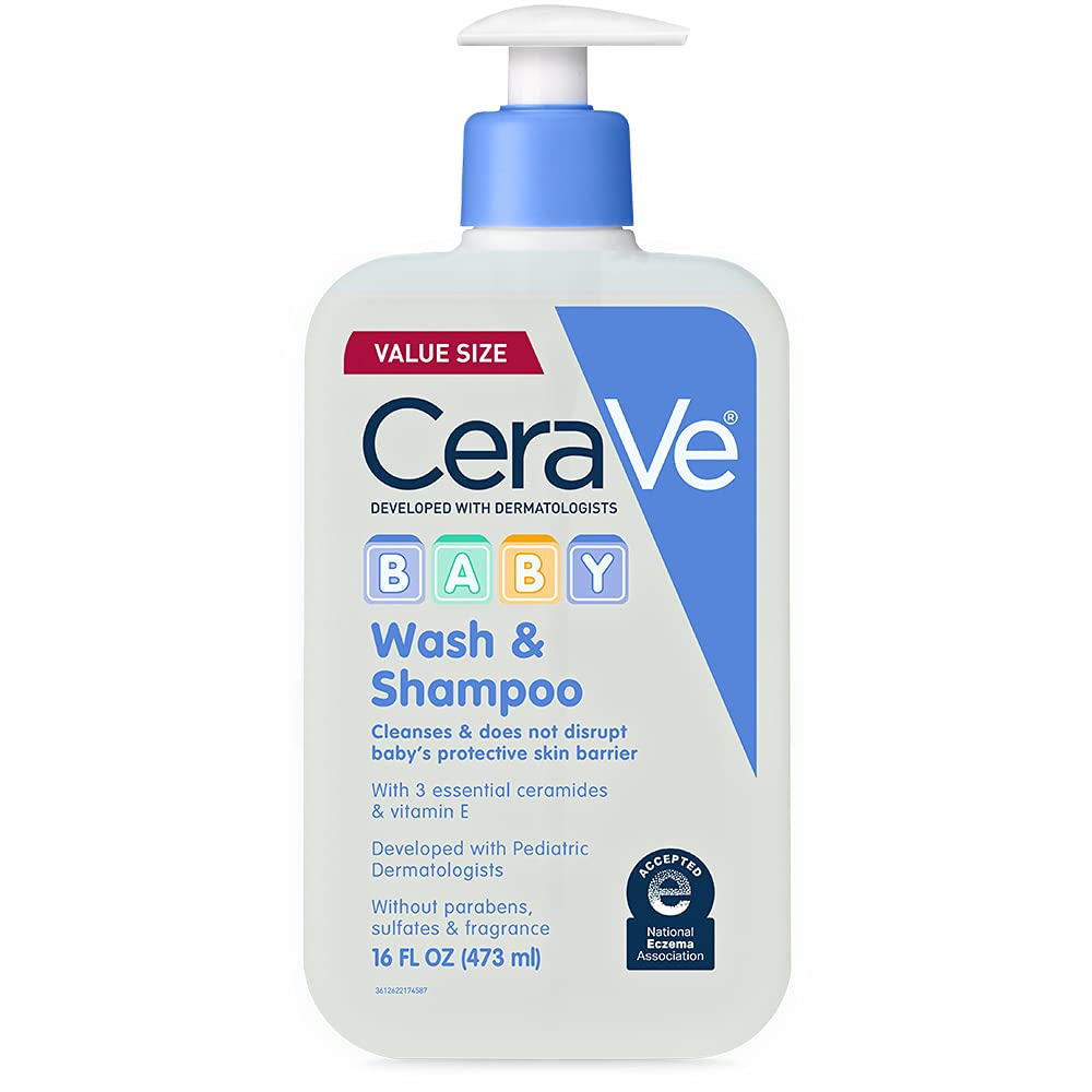 Read more about the article CeraVe Baby Wash & Shampoo | 2-in-1 Tear-Free for Skin Hair Fragrance, Paraben, Dye, Phthalates Sulfate Free Bath| Soap with Vitamin E 16 Ounce