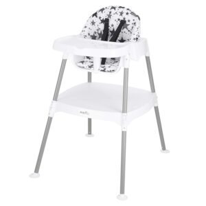 Read more about the article Evenflo 4-in-1 Eat & Grow Convertible High Chair,Polyester