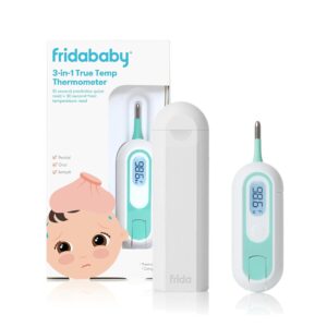 Read more about the article Frida Baby 3-in-1 Rectal, Underarm & Oral Thermometer for Kids, Digital Baby Thermometer for Infants, Toddlers, & Kids, FSA/HSA Eligible