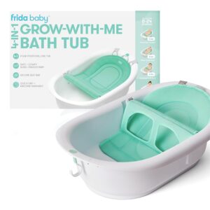 Read more about the article Frida Baby 4-in-1 Grow-with-Me Baby Bathtub, Baby Tub for Newborns to Toddler with Removable Bath Seat & Backrest for Bath Support in Tub