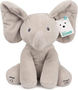 Read more about the article GUND Baby Animated Flappy The Elephant Plush, Singing Stuffed Animal Baby Toy for Ages 0 and Up, Gray, 12″