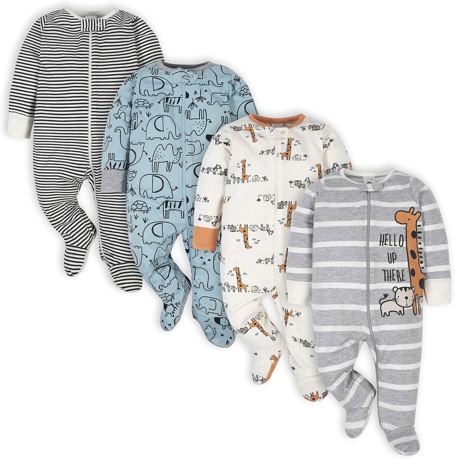 Read more about the article Gerber Baby Boys 4 Pack Sleep ‘N Play Footie