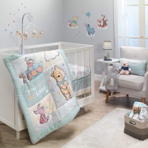 Read more about the article Lambs & Ivy Disney Baby Winnie The Pooh Hugs 3-Piece Nursery Crib Bedding Set