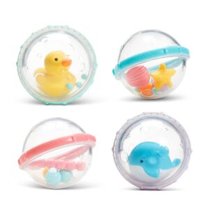 Read more about the article Munchkin® Float & Play Bubbles™ Baby and Toddler Bath Toy, 4 Count