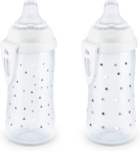 Read more about the article NUK Active Sippy Cup, 10 oz, 2 Pack, 12+ Months, Timeless Collection, Amazon Exclusive