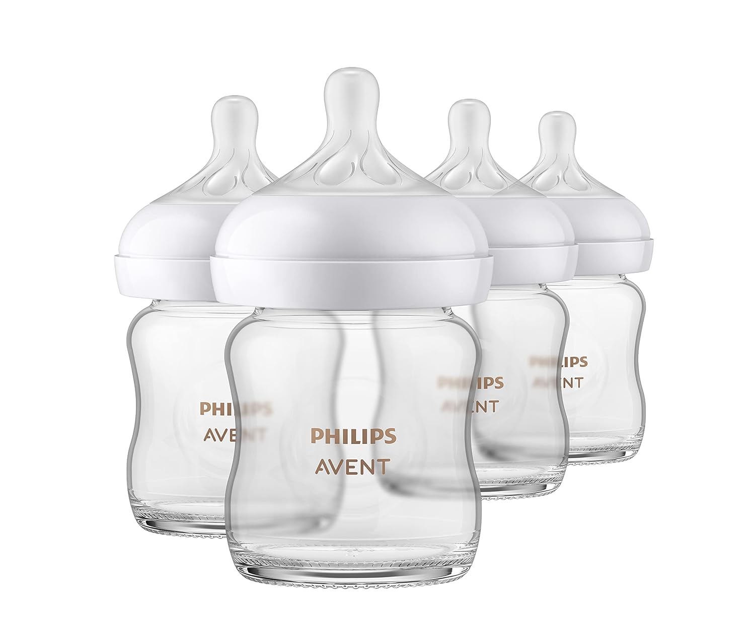 Read more about the article Philips AVENT Glass Natural Baby Bottle with Natural Response Nipple, Clear, 4oz, 4pk, SCY910/04