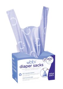 Read more about the article Ubbi Disposable Nappy Sacks, Lavender Scented, Easy-To-Tie Tabs, Baby Diaper Disposal or Pet Waste Bags, Value Pack, 400 Count