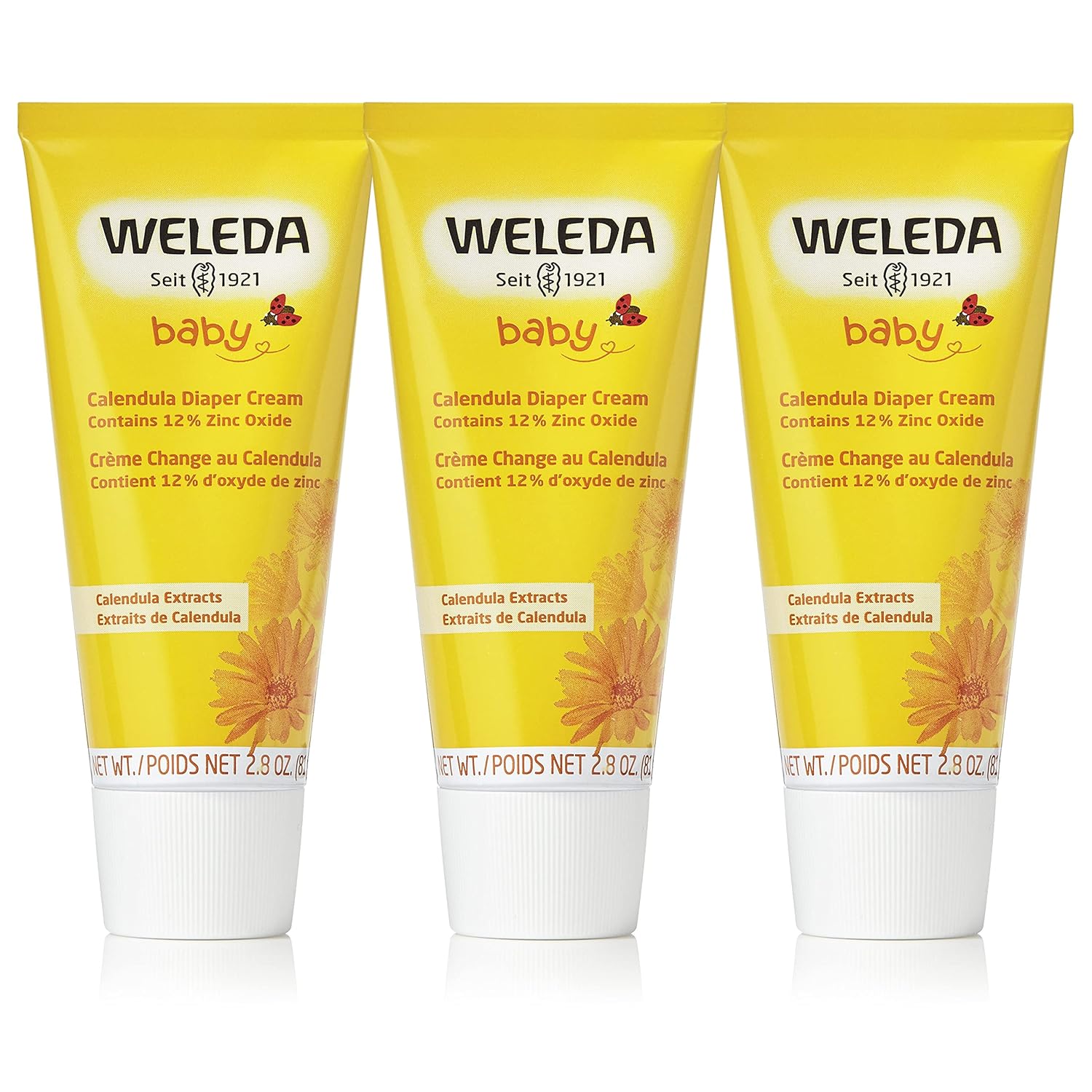 Read more about the article Weleda Baby Calendula Diaper Cream, 2.8 Fluid Ounce (Pack of 3), Plant Rich Protection with Calendula, Chamomile, Sweet Almond Oil, Lanolin and Zinc Oxide