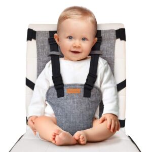 Read more about the article liuliuby Baby Travel Essential Harness Seat | Travel High Chair for Babies | Portable High Chair for Travel Baby Essentials | Baby Travel Gear, Baby Traveling Must Haves | Portable Highchair for Baby