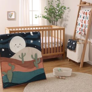 Read more about the article The Peanutshell 5 Piece Baby Crib Bedding Set for Boys & Girls – Newborn, Infant & Toddler Nursery Bed Set Decor with Fitted Crib Sheets, Blanket, Dust Ruffle, Crib Comforter – Joshua Tree