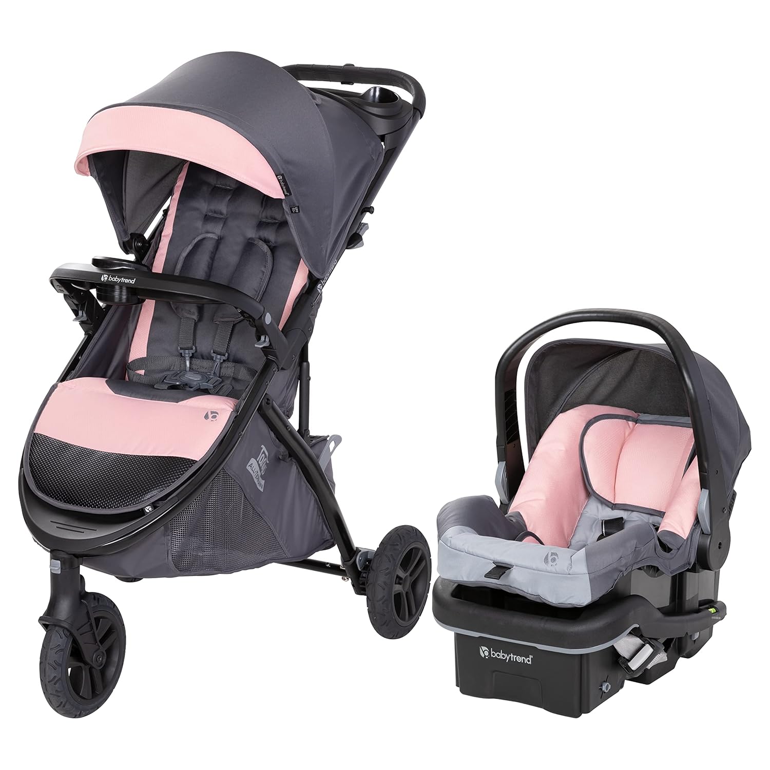 You are currently viewing Baby Trend Tango™ 3 All-Terrain Stroller Travel System with EZ-Lift™ PLUS Infant Car Seat, Ultra Pink