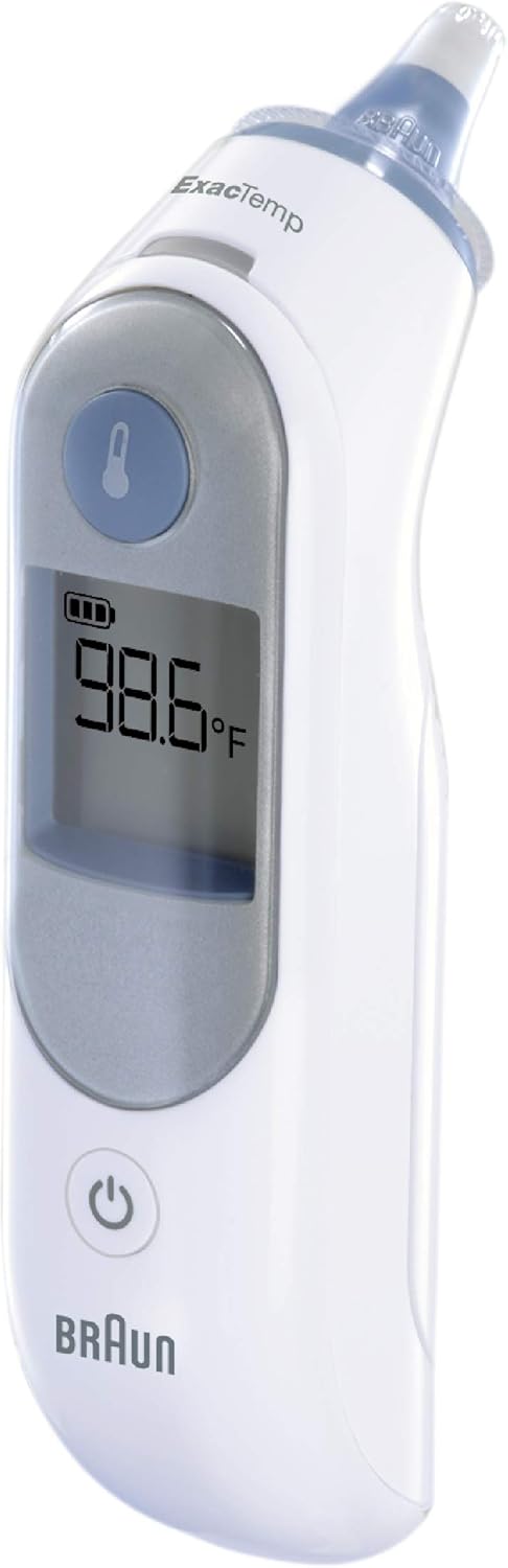 Read more about the article Braun ThermoScan 5 Ear Thermometer – ExacTemp Stability Indicator for Professional Accuracy, Digital Display, Baby and Infant Friendly, No. 1 Brand Recommended by Pediatricians, FSA and HSA Eligible