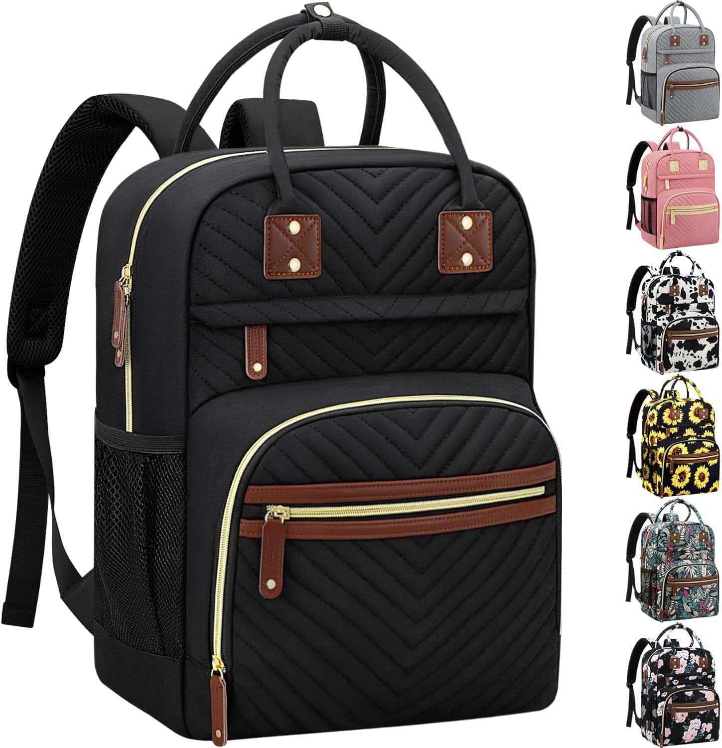 Read more about the article Diaper Bag Backpack for Women Large Capacity with Insulated Pockets Multifunctional Diaper Bags For Baby Girl Boy Waterproof Baby Bags For Mama Maternity Travel Bag Black