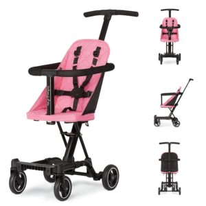 Read more about the article Dream On Me Lightweight and Compact Coast Rider Stroller with One Hand Easy Fold, Adjustable Handles and Soft Ride Wheels, Pink, 365-PINK