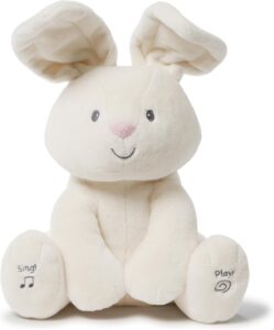 Read more about the article GUND Baby Flora The Bunny Animated Plush, Singing Stuffed Animal Toy for Ages 0 and Up, Cream, 12″ (Styles May Vary)