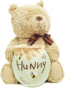 Read more about the article KIDS PREFERRED Disney Baby Classic Pooh Waggy – Musical Plush Stuffed Animal, 13 Inches , Brown