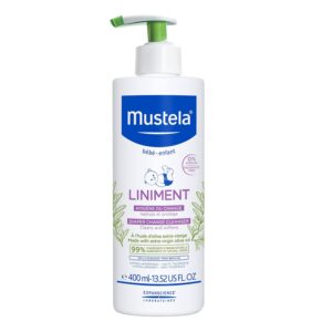 Read more about the article Mustela Liniment – No-Rinse Baby Cleanser for Diaper Change – with Extra Virgin Olive Oil – Fragrance-Free – 13.52 fl. Oz