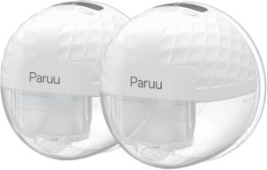 Read more about the article Paruu P10 Hands-Free Breast Pump Wearable, 338mmHg Strong Suction, Low Noise, 4 Modes & 9 Levels, Electric Breast Pump Portable, Smart Display, 19/21/24/28mm Insert/Flange, 2 Pack (White)