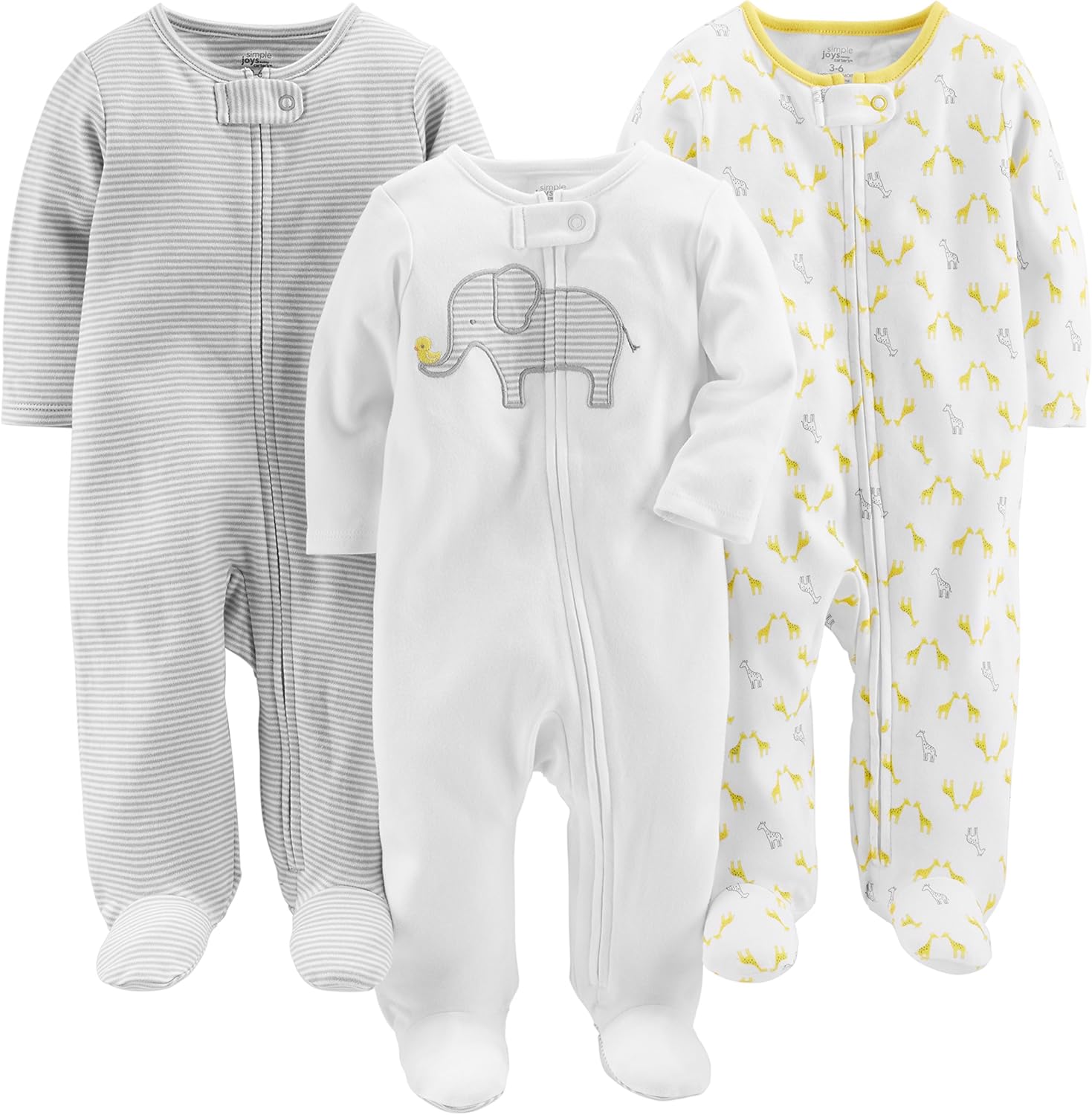 Read more about the article Simple Joys by Carter’s Baby 3-Pack Neutral Sleep and Play