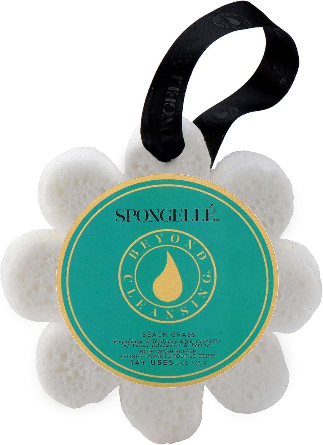 Read more about the article Spongelle Beach Grass Wild Flower Buffer Body Scrubber | Bath & Shower Loofah for Women | Exfoliator with Body Wash Infused Sponge | 14+ uses