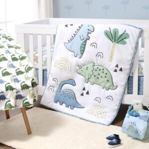 Read more about the article The Peanutshell 5 Piece Baby Crib Bedding Set for Boys – Newborn, Infant & Toddler Nursery Bed Set Decor with Fitted Crib Sheets, Blanket, Dust Ruffle, Crib Comforter – Blue Dino