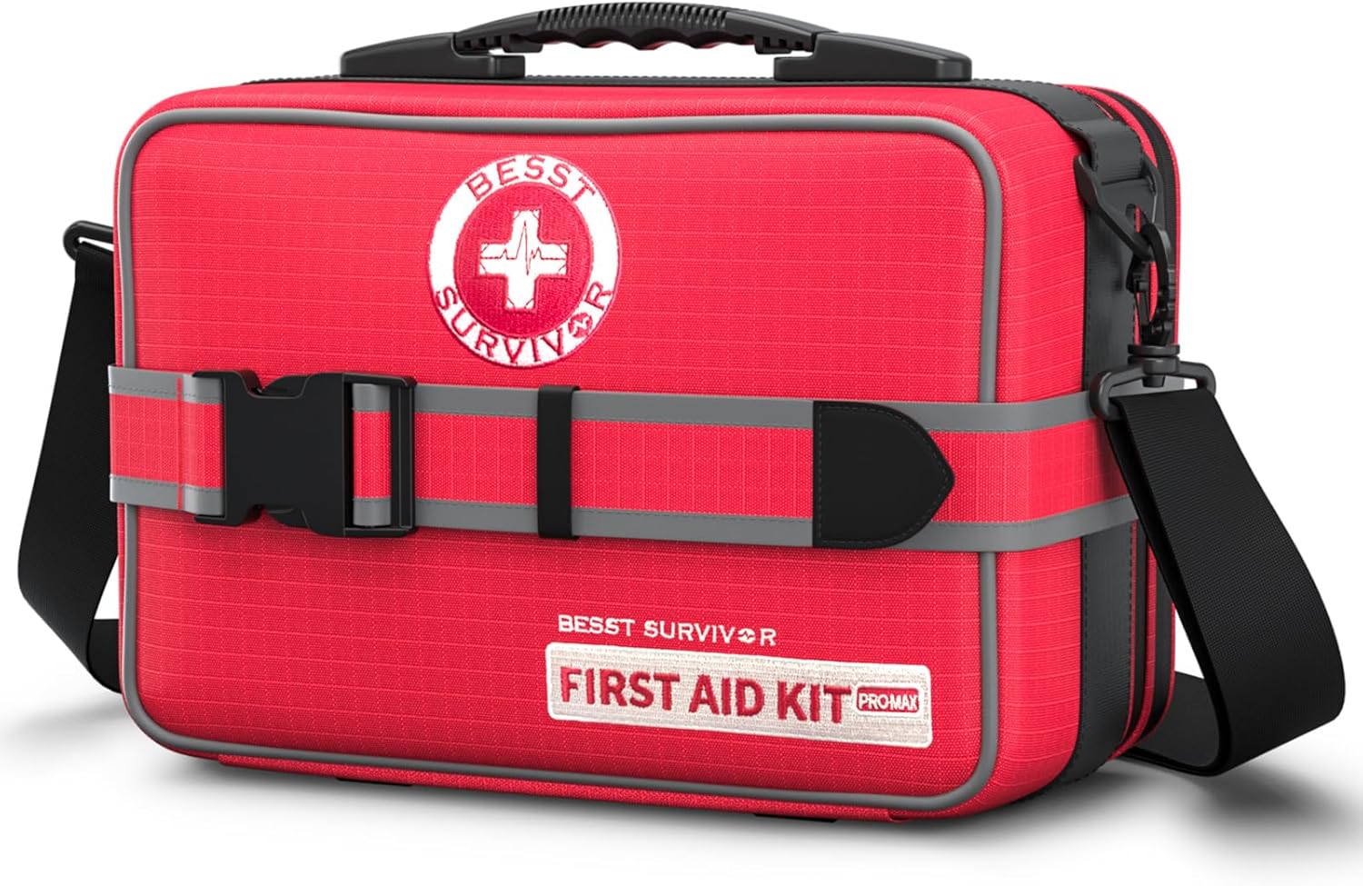 Read more about the article Upgrade Comprehensive Premium First Aid Kit, Labeled Compartments Trauma Kits with Shoulder Strap, Large Emergencies Medical Kits for Home, Truck, Camping, Sports, Outdoor Emergencies -401 Piece Set