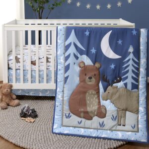 Read more about the article The Peanutshell 3 Piece Baby Crib Bedding Set for Boys – Newborn, Infant & Toddler Nursery Bed Set Decor with Fitted Crib Sheet, Dust Ruffle, Crib Comforter – Under The Stars