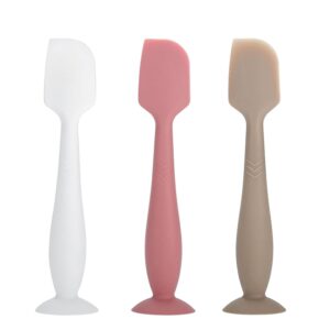 Read more about the article 3 Pack Baby Diaper Cream Spatula Applicator, Soft Silicone Butt paste Spatula Diaper Cream Brush with Suction Cup Base (White, Red, Gray)