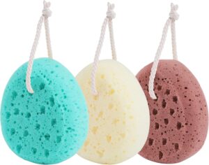 Read more about the article 3 Pcs Bath Sponge for Women, Men, Teenager, Body Wash Sponges Loofah Body Scrubber, 3 Colors & Large Size Shower Pouf Cleaning Loofahs for Shower Exfoliating