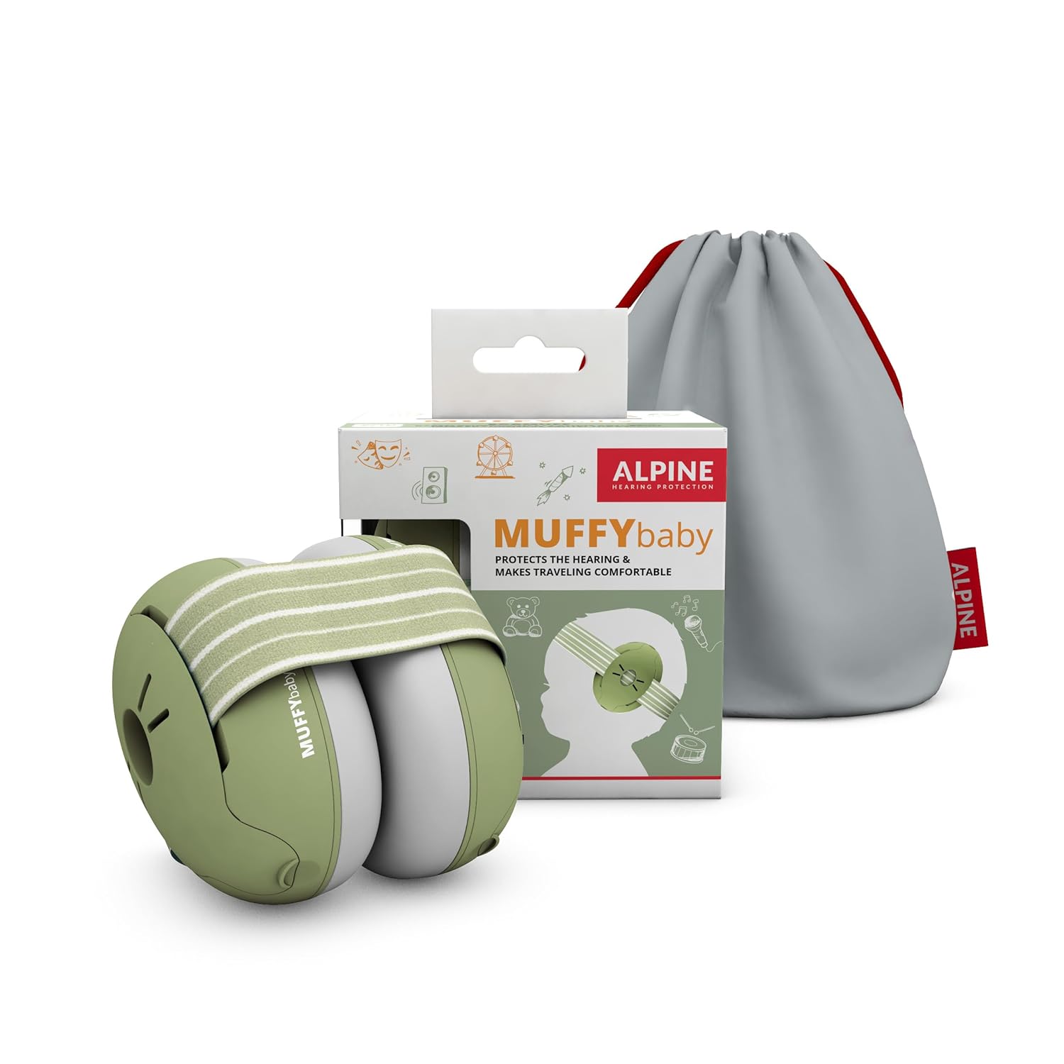 Read more about the article Alpine Muffy Baby Ear Protection for Babies and Toddlers up to 36 Months – CE & ANSI Certified – Noise Reduction Earmuffs – Comfortable Baby Headphones Against Hearing Damage & Improves Sleep – Green