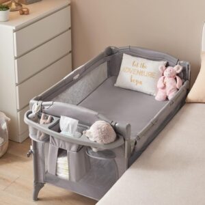 Read more about the article BEKA 4 in 1 Baby Bassinet Bedside Sleeper, Baby Bedside Crib 4 Functions, Bedside Bassinet Crib Sleeper, Playard, Changing Table, Baby Bassinet for Newborn Baby