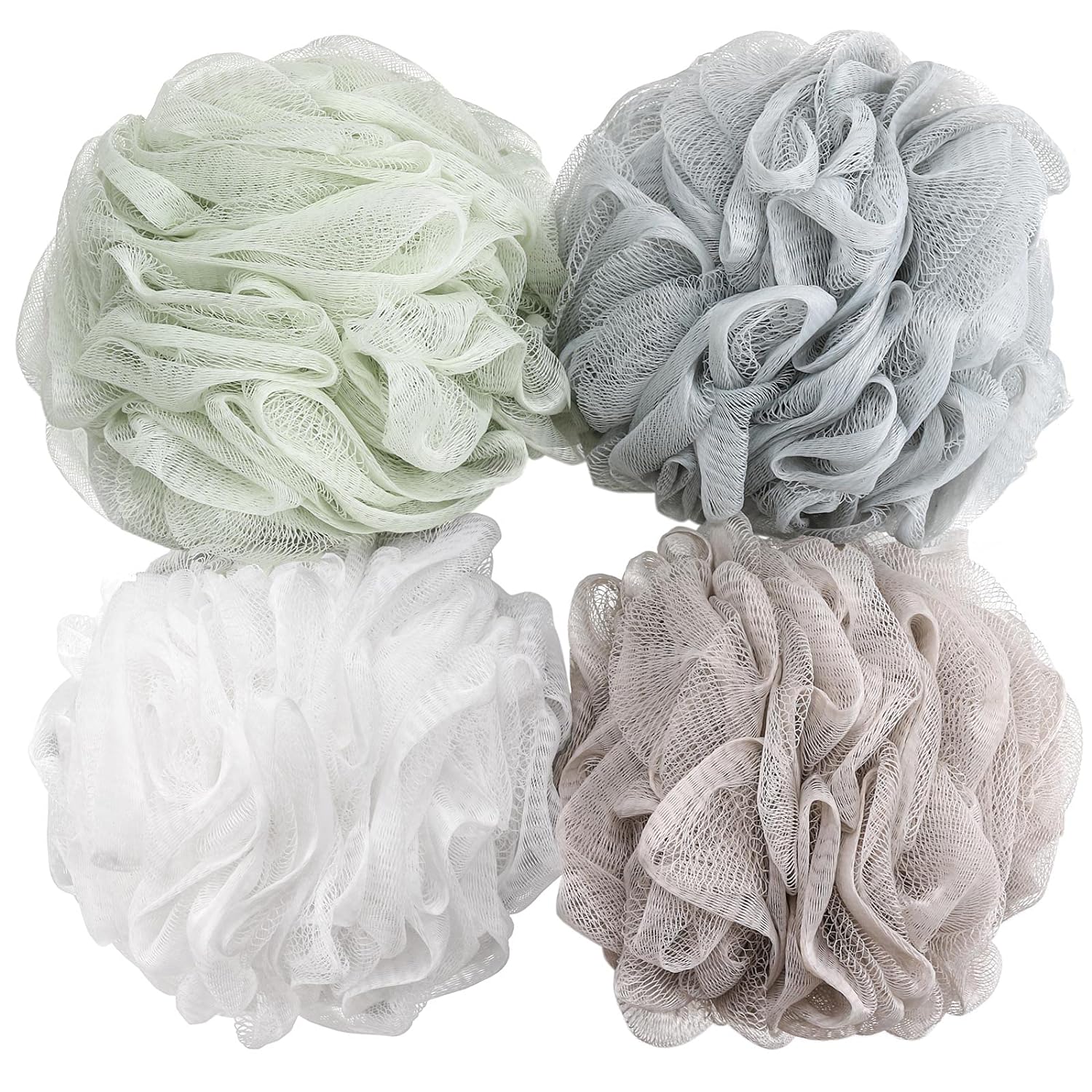 Read more about the article BTYMS Bath Sponge Shower Loofahs 60g Mesh Pouf Bath Scrunchies Body Wash Puff Shower Puff – Pack of 4