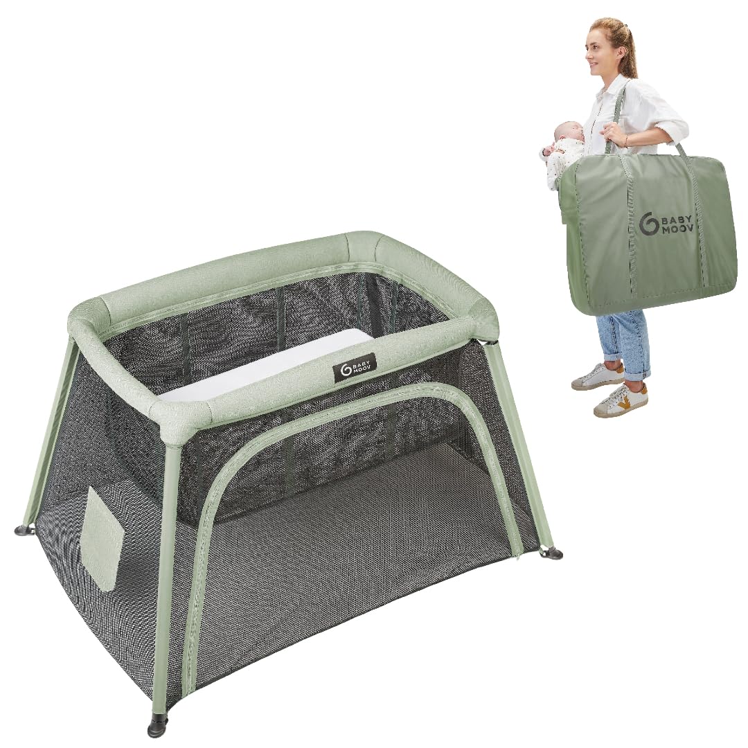 Read more about the article Babymoov Moov & Comfy 3-in-1 Lightweight Travel Crib, Baby Play Yard, and Infant Bassinet (Certified for Overnight Sleep in The U.S & Canada)