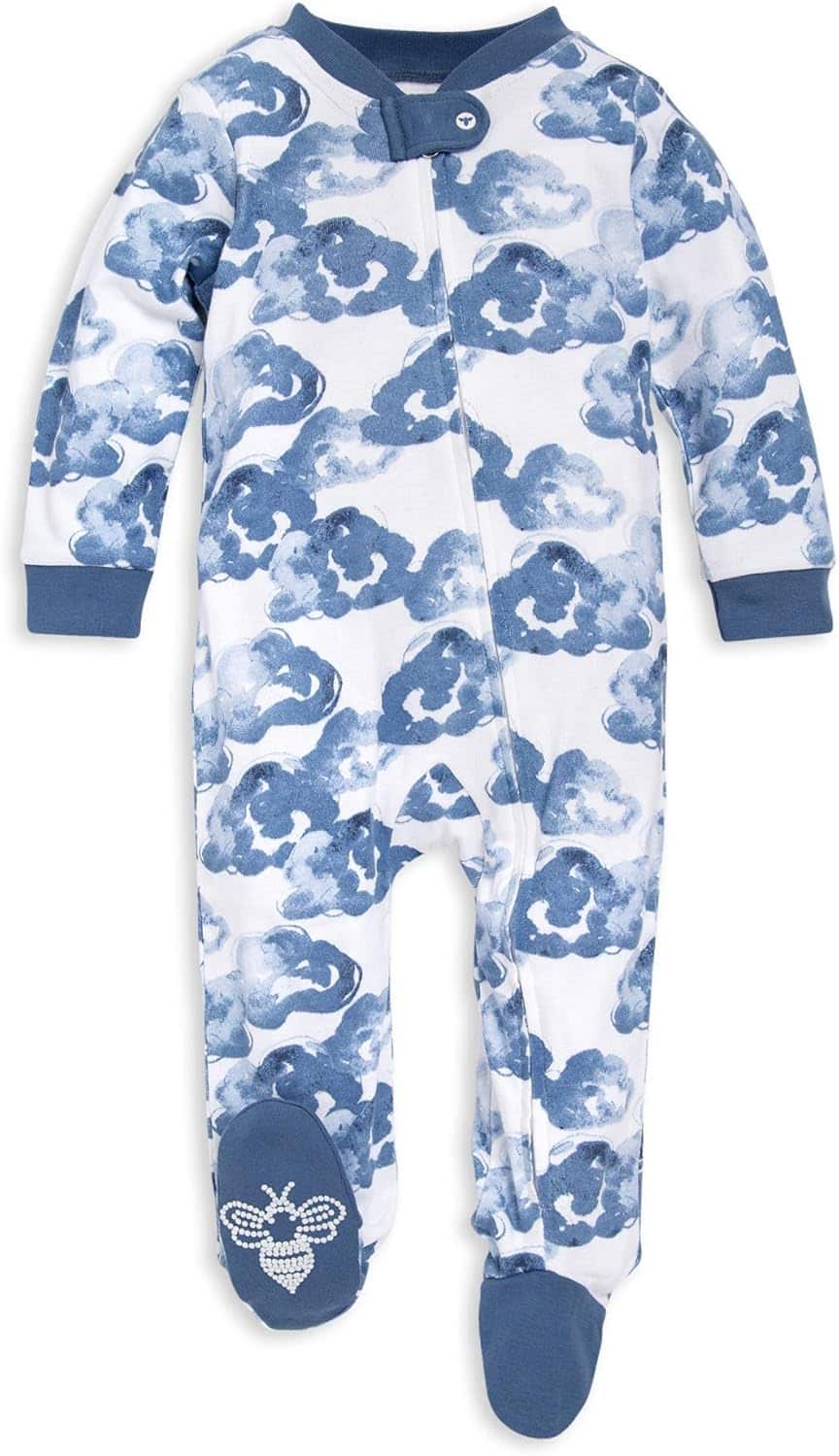 Read more about the article Burt’s Bees Baby Boys’ Sleep and Play Pjs, 100% Organic Cotton One-piece Zip Front Romper Jumpsuit Pajamas