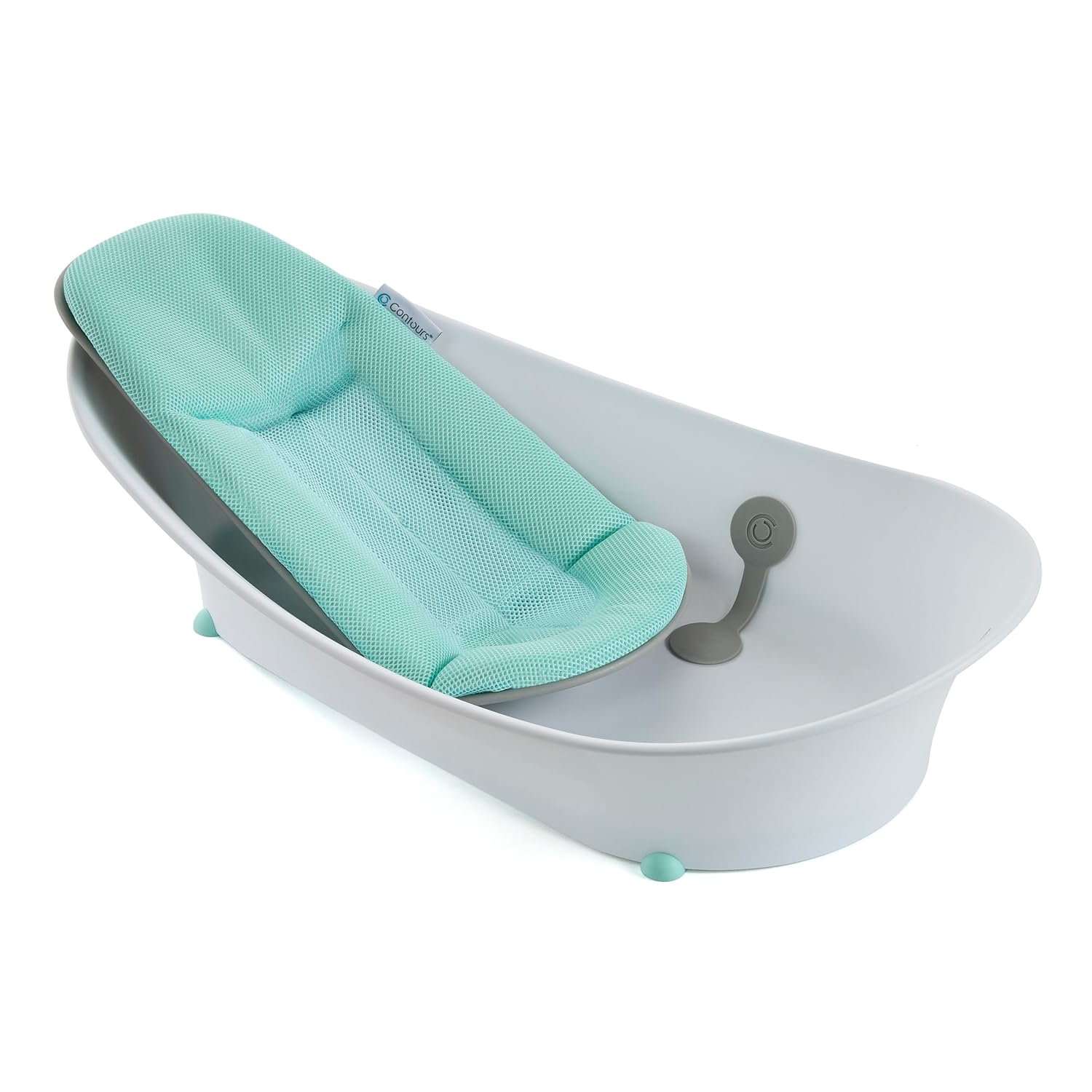 You are currently viewing Contours Oasis 4-in-1 Comfort Cushion Infant Bathtub and Baby Bathtub, Baby Tub, Quick-Dry Newborn Bath Tub, Baby Bathtub Newborn to Toddler, Grow with Me Baby Tub, Plush Cushion – White