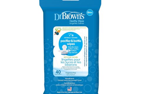 Dr. Brown's Pacifier and Bottle Wipes, 40 Count