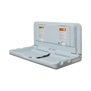 Read more about the article ECR4Kids Horizontal Wall-Mounted Baby Changing Station, Wall-Mounted, Blue/Grey Speckled