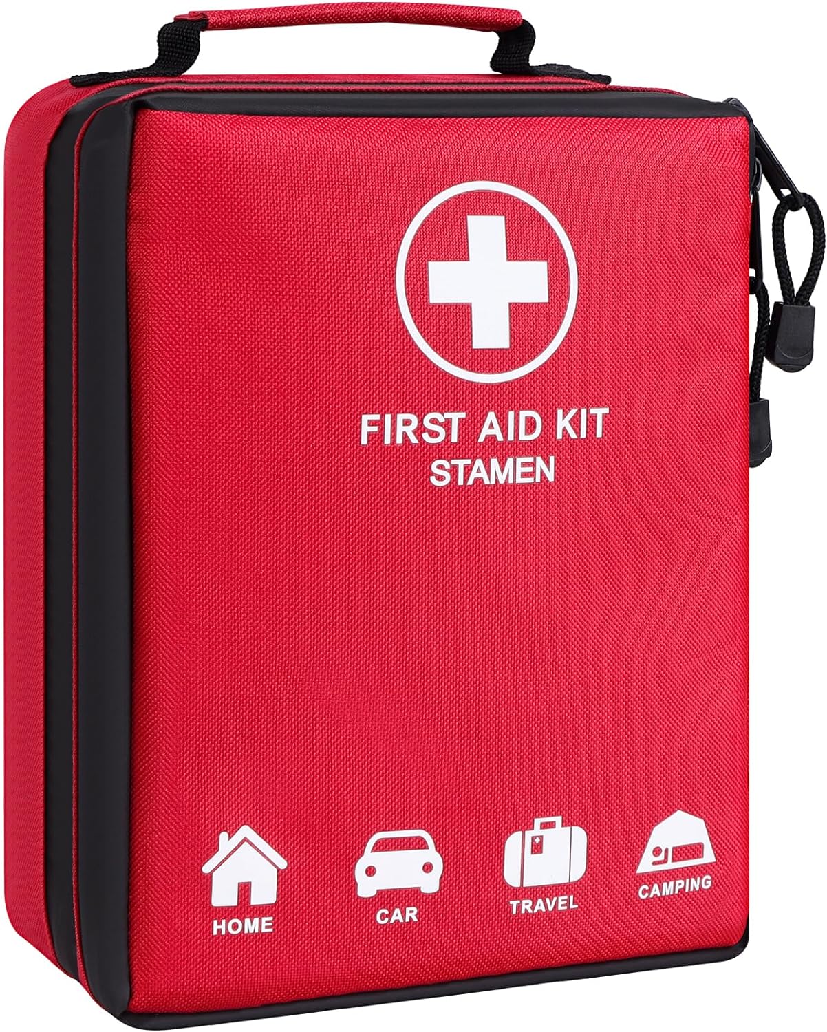 Read more about the article Home-First-Aid-Kit-for-Car-Travel-Camping-Businesses Survival, Labelled Compartment Comprehensive Emergency Trauma Medical Kit with Tourniquet, Ideal for Boat, Vehicles, Truck, Hiking