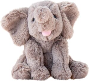 Read more about the article Hopearl Adorable Plush Calf Elephant Toy Floppy Elephish Ultra Soft Stuffed Animal for Boys Girls Kids Toddlers, Gray, 9”