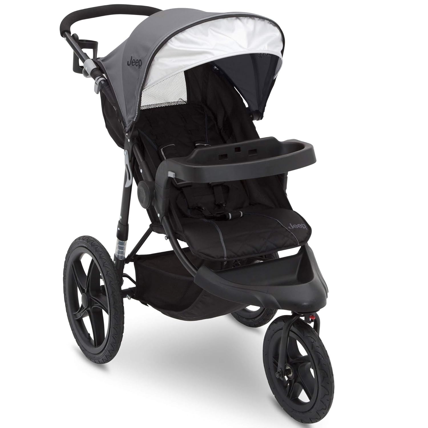 Read more about the article Jeep Classic Jogging Stroller by Delta Children, Grey