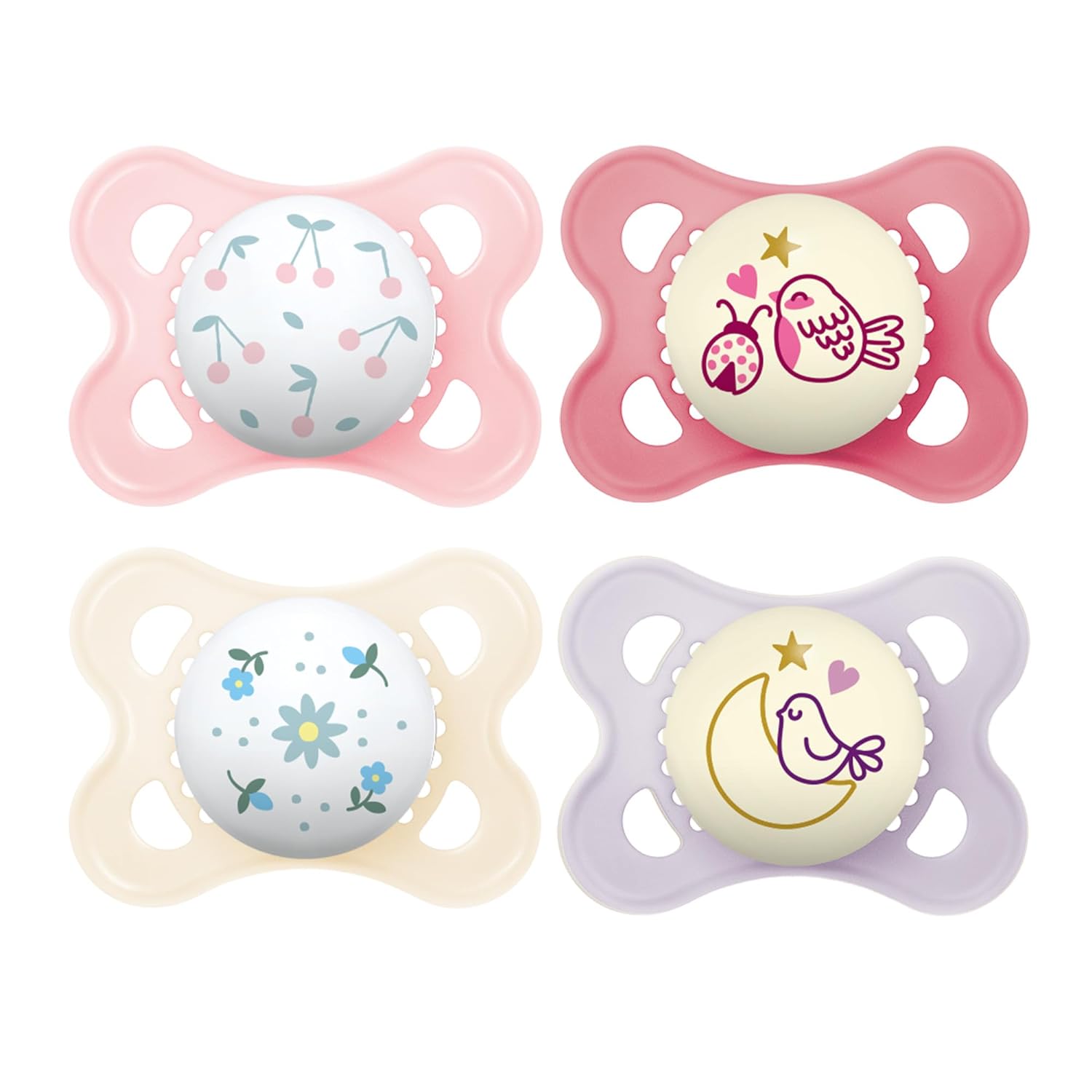 Read more about the article MAM Day & Night Pacifiers, Glow in The Dark Pacifier for Breastfed Babies, 0-6 Months, Baby Girl