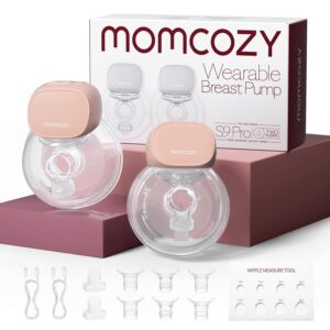 Read more about the article Momcozy Hands Free Breast Pump S9 Pro Updated, Wearable Breast Pump of Longer Battery Life & LED Display, Double Portable Electric Breast Pump with 2 Modes & 9 Levels – 24mm, 2 Pack Pink