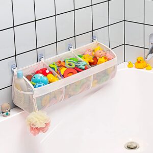 Read more about the article Original 3 Compartment Horizontal Large Openings Bath Toy Organizer for Tub, Capacity Upgrade Bath Toy Storage and Holder, Bathtub Toy Holder for Easy Access and Sorting of Toys.