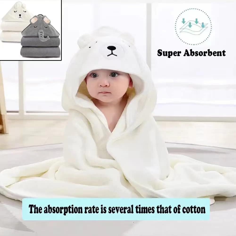 Read more about the article URSEORY 2 Pack Hooded Baby Towels, Premium Soft Bath Towel for Babies, Newborn, Infant and Toddler, Ultra Absorbent, Natural Baby Stuff Towel with Hood for Boy and Girl (Elephant, Bird)